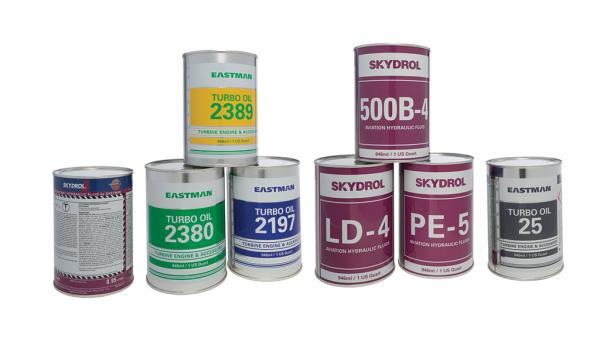 Турбинные масла,    авиационные жидкости,    компоненты,    химия:    Eastman Turbo Oil,    Castrol,    Skydrol,    Turbo-K